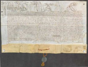 Provisionsbulle des Papstes Innozenz XI. für Lothar Friedrich Mohr von Waldt.