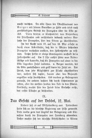 IX. Das Gefecht auf der Veddel, 12. Mai.