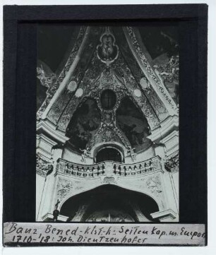 Bad Staffelstein, Benediktinerkloster Banz : Inneres, Empore d. mittl. Kapelle