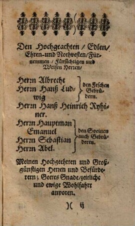 Richtige Anleitung, hochwichtige Sachen weißlich zu verführen