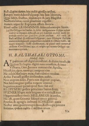 II. Balthasari Ottoni, Moelbiss. Misn.