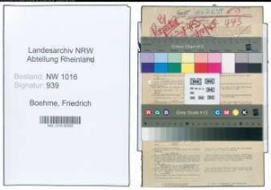 Entnazifizierung Friedrich Boehme , geb. 21.02.1897 (Lehrer)