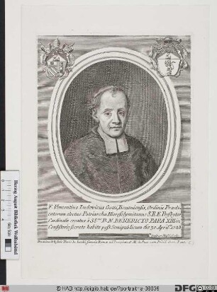 Bildnis Vincenzo Lodovico Maria Gotti