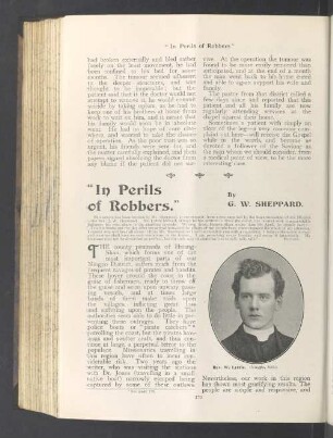 "In perils of robbers."