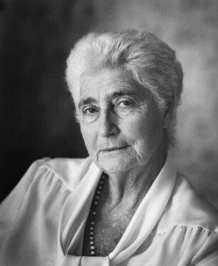 Susanna Agnelli (1922-2009; italienische Politikerin). 1991