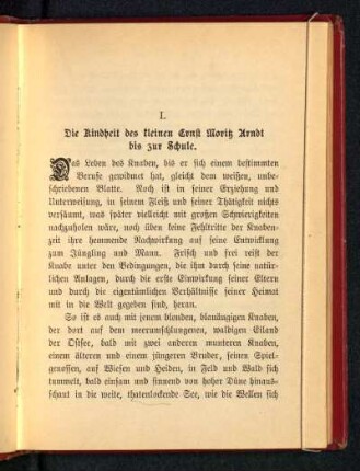 [Kapitel] I. [bis XII]
