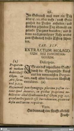 Cap. XLV. Extractum Holagogum Seu Panchymagogum