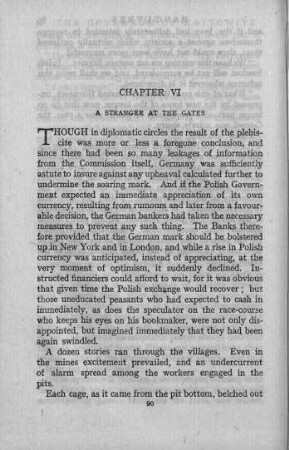 Chapter VI. A Stranger at the Gates