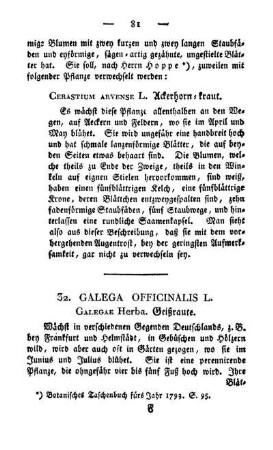 32. Galega officinalis L.
