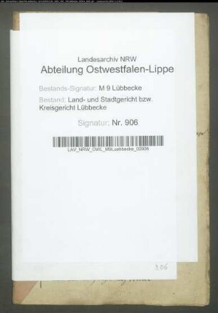 Erblasser: Moehlmann, Johann Friedrich: