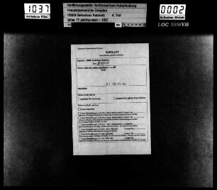 Lehnssache des von Einsiedel auf Syhra [bei Geithain]