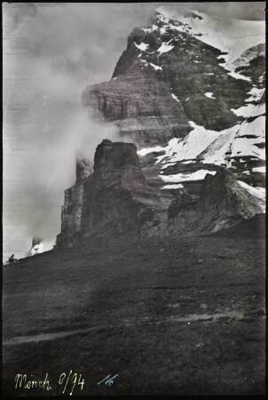 Eiger, von der Kleinen Scheidegg aus gesehen