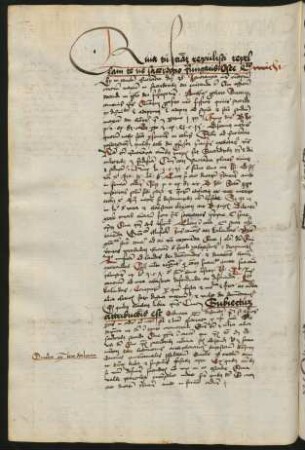 Einleitung zum nachfolgenden Computus, lat.