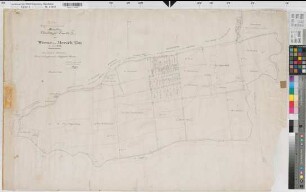 Werne (Werne), Teilung der Mersch, Bl. 2 Brouillonkarte