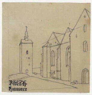 Kirche in Westfalen, Kirche mit freistehendem Glockenturm