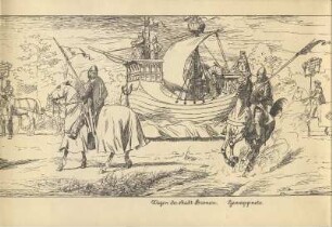 Wagen der Stadt Bremen ; Gewappnete.