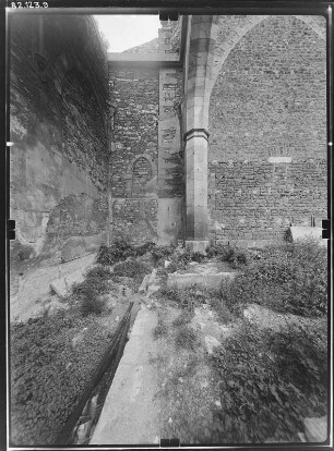 Erfurt. Ruine der Barfüßerkirche. Inneres