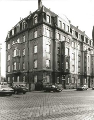 Dresden-Neustadt, Pestalozziplatz 18. Wohnhaus (um 1910)