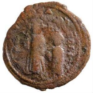 Münze, Follis, 613 / 614
