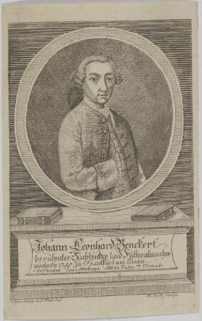 Bildnis des Johann Leonhard Benckert