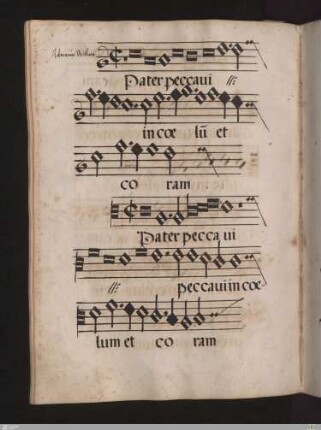 Adrianus Willart : Pater peccavi