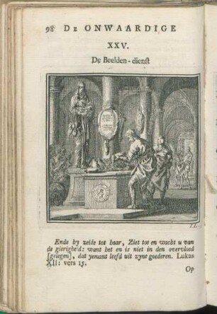 XXV. De Beelden-dienst.