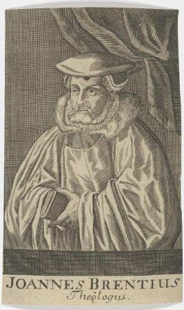 Bildnis des Joannes Brentius