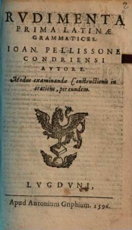 Rudimenta prima grammatices latinae