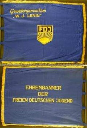 Ehrenbanner der Freien Deutschen Jugend