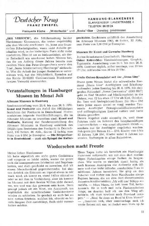 Wiedersehen macht Freude