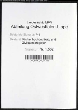 Kirchenbuchduplikat der katholischen Gemeinde Letmathe (GHT 1873-1874). (Gemeinde: Letmathe, katholische Gemeinde)
