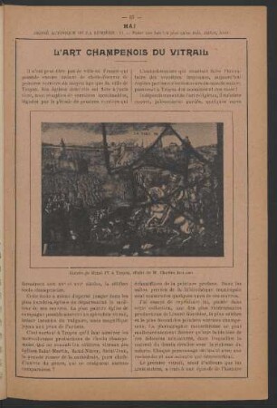 L'Art Champenois Du Vitrail