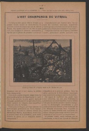 L'Art Champenois Du Vitrail