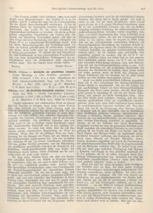 617-619 [Rezension] Stählin, Otto, Die Christliche Griechische Literatur. Sonder-Abdruck