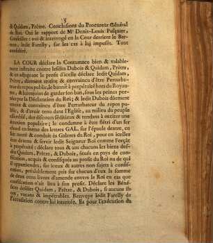 Extrait Des Registres Du Parlement : Du 14 Mai 1755.