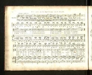 No. 4. Arie aus der Oper: Zampa von F. Herold.