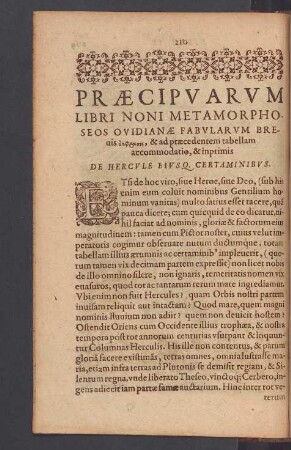 Praecipuarum aliquot Libri noni [Liber IX.]