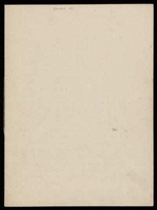 Grundlagen für eine allgemeine Theorie der Functionen einer veränderlichen komplexen Größe. Konzepte für die Inaugural-Dissertation (Ansetzungssachtitel von Bearbeiter/in), Göttingen, Ohne Ort, 1851 [u. o.D.] : Über Functionen einer veränderlichen komplexen Größe. [Reinschrift von Kapitel 1-4] [Bl. 2-5] ; Betrachtung der festen, flüssigen und luftförmigen Körper in Ruhe. [Notizen] [Bl. 40-42]