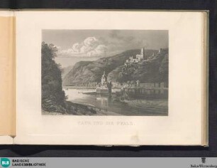 Illustration: Caub und die Pfalz