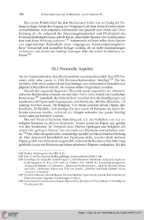 III.2 Personelle Aspekte