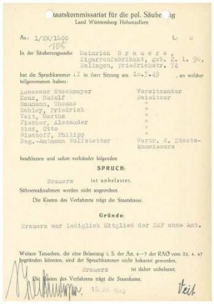 Brauers, Heinrich