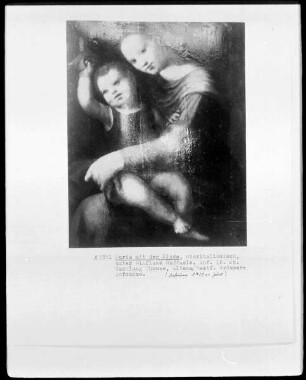 Madonna mit dem Stieglitz