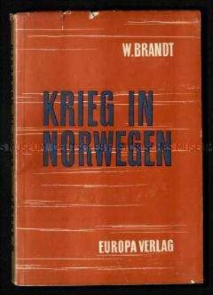 Abhandlung über den deutschen Überfall auf Norwegen April bis Juni 1940