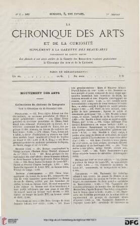 Nr. 1 (1er Janvier)