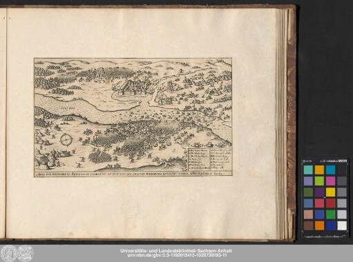 Abris Der Belegervng Petrina In Crabaten, Avch Wie Es Die Cristen Widervmb Entsetzt Haben. An[n]o. 1596. Den 20. Septembris