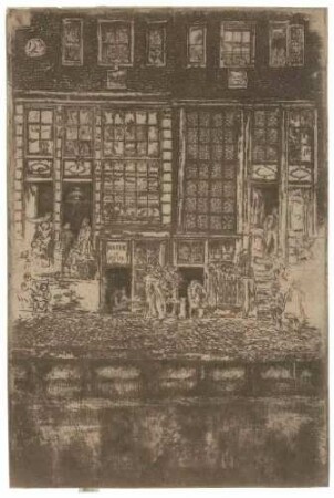 The Embroidered Curtain - Der gestickte Vorhang