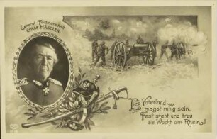 Lieb Vaterland magst ruhig sein [...] - General-Feldmarschall Graf Häseler