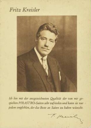 Fritz Kreisler