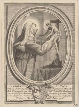 Die heilige Caterina de’ Ricci