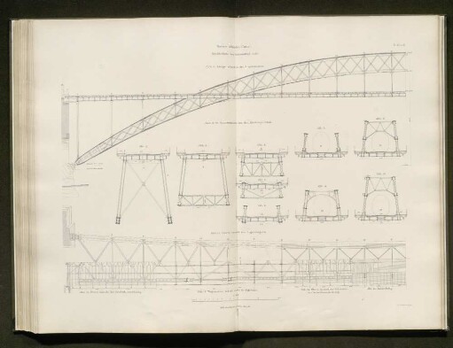 Bl. 42 u. 43. Hochbrücke bei Grünenthal.